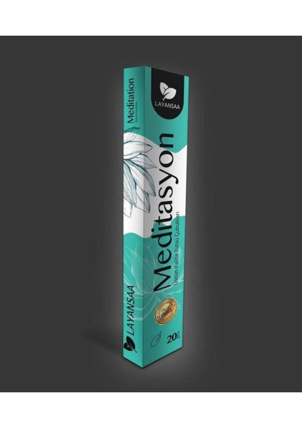 Meditasyon Aromalı 20 Çubuk Tütsü