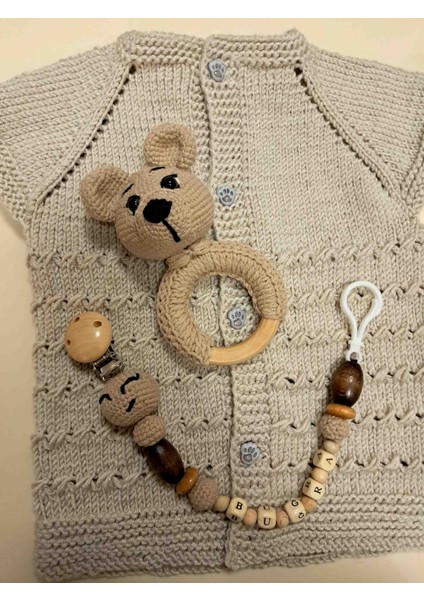 Üçlü Amigurumi Yenidoğan