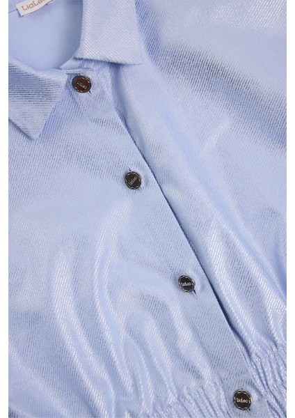 Bg Store Kız Çocuk Mavi Ceket modelleri