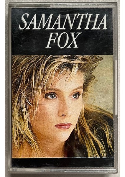Samantha Fox Kaset (Orijinal Dönem Kağıt Baskı Orjinal Kaset)