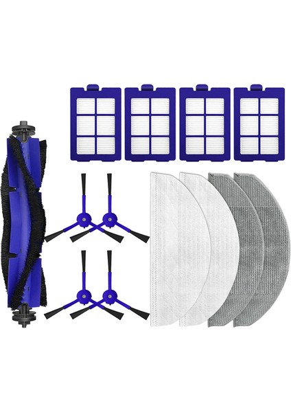 Eufy Robot Vacuum X8 Aksesuarları Için Ana Fırça, Yan Fırça, Filtre ve Paspas Bezi (Yurt Dışından)
