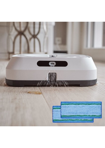 6 Adet Paspas Pedi Aksesuarları Irobot Braava Jet M6 Serisi Ultimate Robot Paspas Robot Islak Paspas Pedi Yedek Parçalar (Yurt Dışından)
