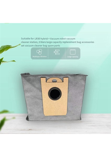 Eufy Robovac L35 Hybrid LR30 Hybrid LR20 Otomatik Boşaltma Istasyonu Için 24 Adet Toz Torbası, Aktif Karbon Kumaşlı (Yurt Dışından) modelleri