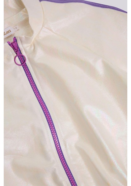 Bg Store Kız Çocuk Beyaz Ceket modelleri