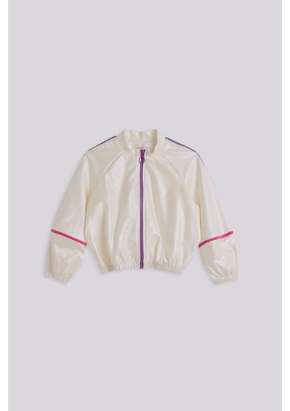 Bg Store Kız Çocuk Beyaz Ceket