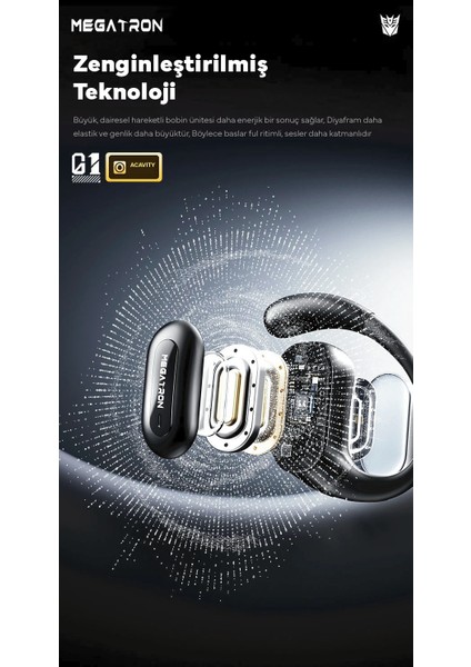 TF-T59 Bluetooth 5.4 Kulaklık - Siyah
