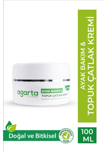 Topuk Çatlağı Ayak Mucizevi Bakım Kremi 100 ml
