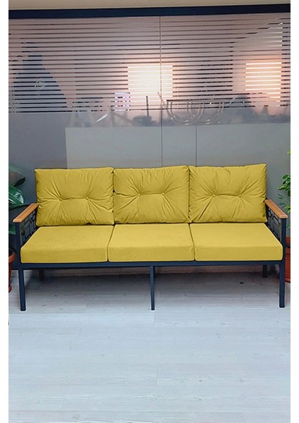 Inci 3'lü Lazer Bahçe,balkon,teras,cafe,çay Seti,oturma Grubu,lazer Koltuk Takımı 3lütekliler