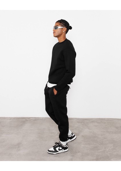 Bisiklet Yaka Basic Sweatshirt modelleri