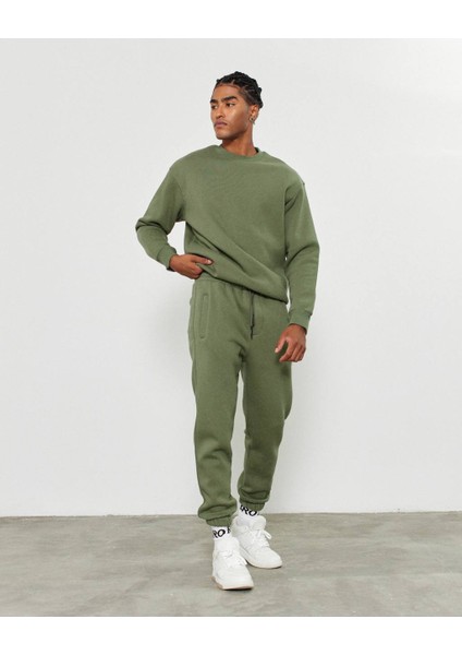 Bisiklet Yaka Basic Sweatshirt modelleri