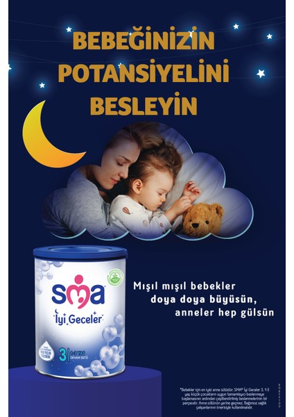 Iyi Geceler 3 Devam Sütü 800 gr 3 Adet