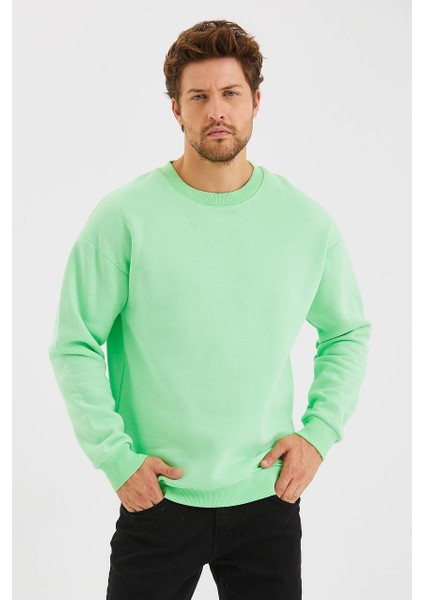 Bisiklet Yaka Basic Sweatshirt modelleri