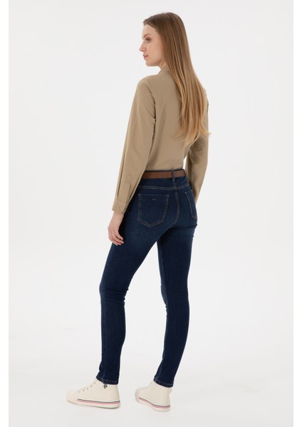 Kadın Mavi Pantolon (Jean) 50266548-DN0022