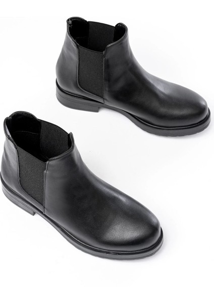 Siyah Lastikli Günlük Kadın Bot indirimleri