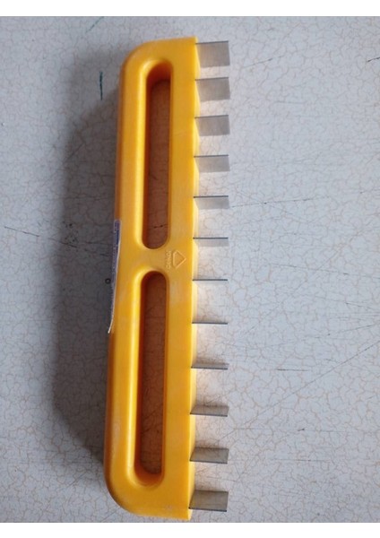 Dekor Alçı Sistre-Tarak-Paslanmaz-30 Luk