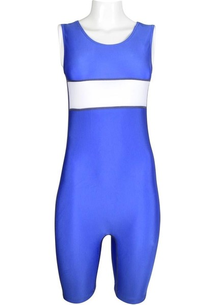 535 Kadın Güreş Mayosu / Mavi modelleri