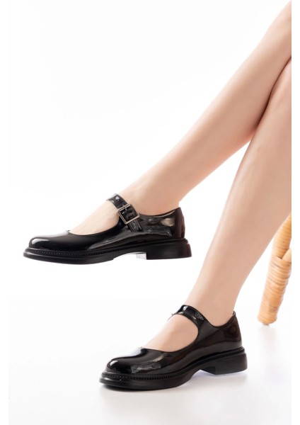 Siyah Rugan Günlük Bayan Ayakkabı fiyatları