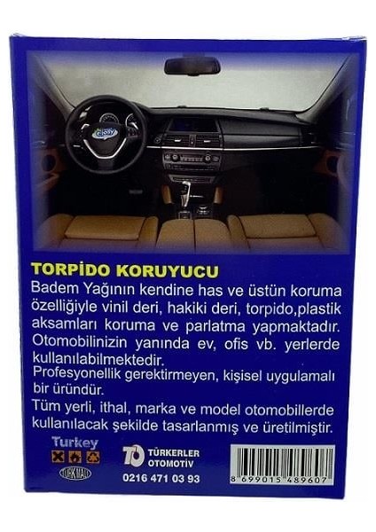DERİ VE TORPİDO KORUYUCU PARLATMA BADEM YAĞI SÜNGERLİ (250 ML) fiyatları