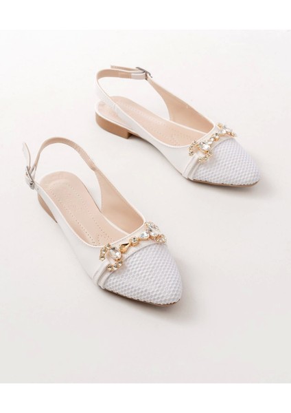 İNF-120 Beyaz Cilt Babet