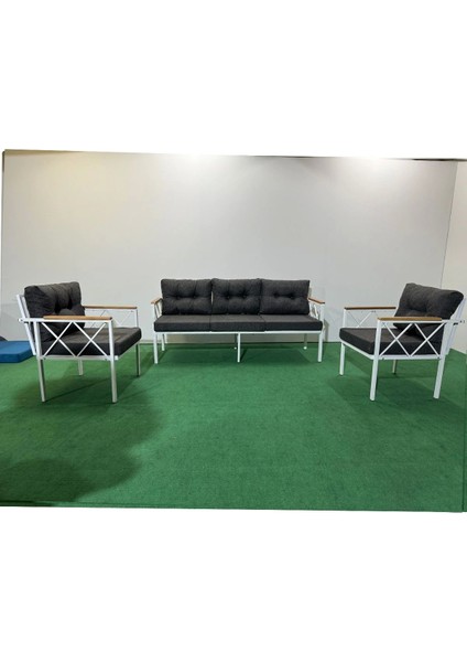 3+1+1 Beyazprofil Bahçe,balkon,teras,cafe,çay Seti,oturma Grubu,koltuk Takımı,ofis Koltuğu