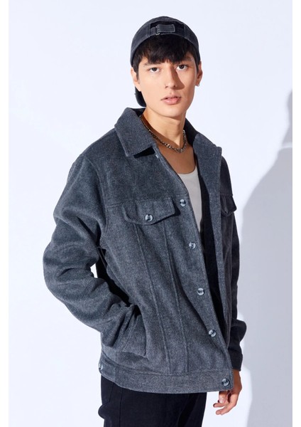 Soft Dokulu Boyfriend Ceket