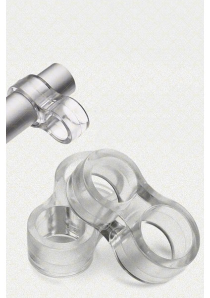 Duvar Kapı Kolu Koruyucu Duvar Çizilmesini Engelleyen 4'lü Silikon Koruyucu Stoper