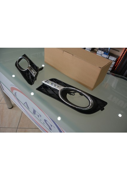 Honda Civic Sis LED Aydınlatma Drl Krom Sis Çerçeveli Fb7 2012 - 2016 fiyatları