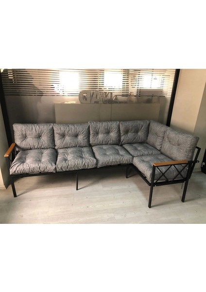 Miami Köşe Koltuk Takımı , 3+2 Balkon-Bahçe-Kafe-Çay Seti-Koltuk Takımı-Mutfak Köşesi