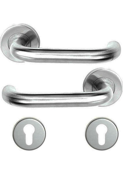 Paslanmaz Inox Kapı Kolu Takımı
