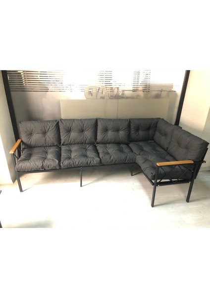 Miami Köşe Koltuk Takımı , 3+2 Balkon-Bahçe-Kafe-Çay Seti-Koltuk Takımı-Mutfak Köşesi