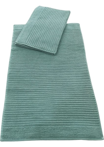 Ikea Desen Turkuaz Ayak Havlusu 50*80 cm