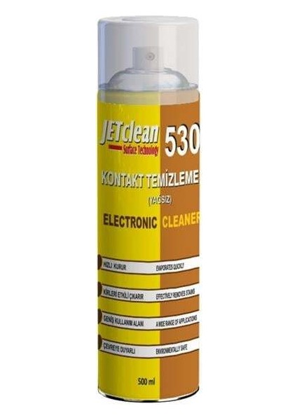 Jetclean 530 500 ml Kontak Yağsız Sprey