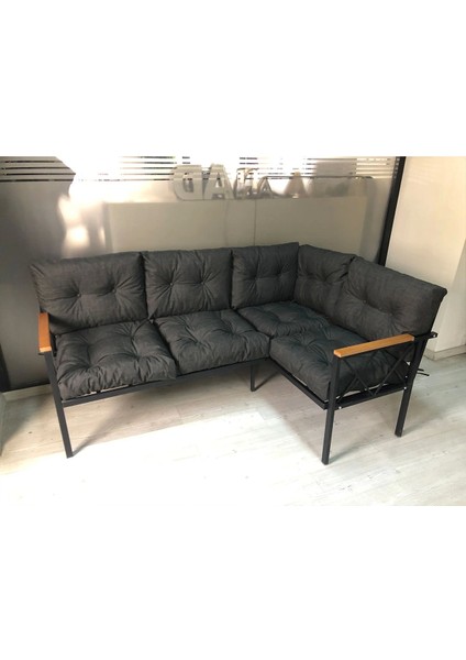 Miami Köşe Koltuk Takımı , 2+2 Balkon-Bahçe-Çay Seti-Mutfak Köşesi