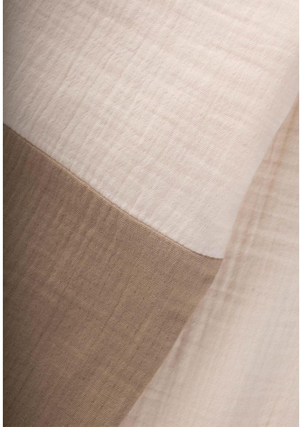 Organik Bohem Garnili Müslin Mevsimlik Takım 2-8 Yaş Naturel fırsatları