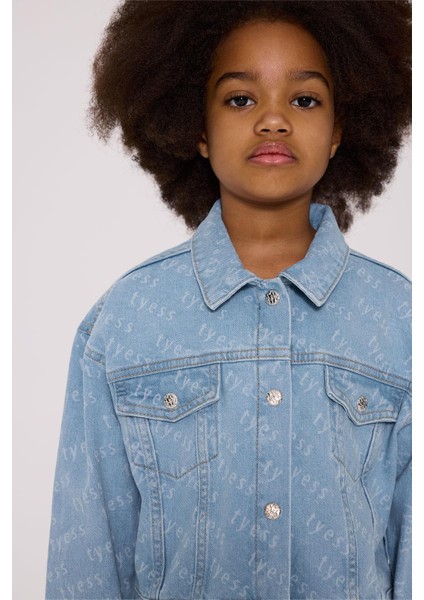 Kız Çocuk Denim Ceket modelleri
