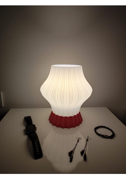 Nivara Minimalist ve Modern Abajur | Yatak Odası, Salon, Ofis Aydınlatması ve Gece Lambası