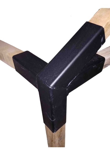 Mrc Takmatik Ahşap kapı gölgelik Çatı Çardak Pergola 5x5cm Duvar Montaj Aparatı Seti 30 Derece Demir Bağlantı Braket Bungalov Bahçe Ev modelleri