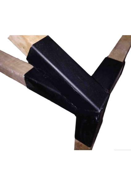 Mrc Takmatik Ahşap kapı gölgelik Çatı Çardak Pergola 5x5cm Duvar Montaj Aparatı Seti 30 Derece Demir Bağlantı Braket Bungalov Bahçe Ev fırsatları