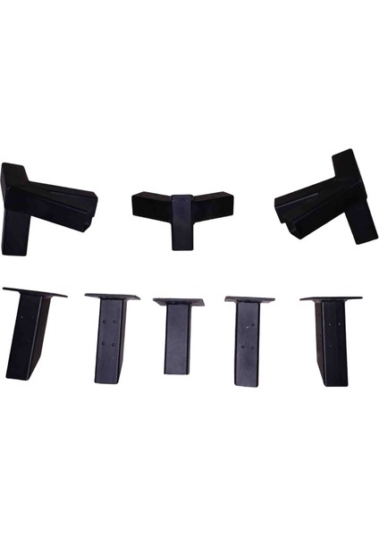 Mrc Takmatik Ahşap kapı gölgelik Çatı Çardak Pergola 5x5cm Duvar Montaj Aparatı Seti 30 Derece Demir Bağlantı Braket Bungalov Bahçe Ev indirimleri