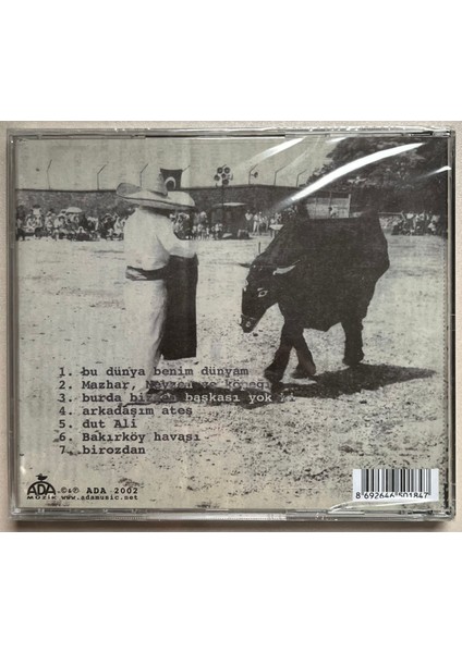 Zen Bakırköy Akıl Hastanesi'nde CD (Jelatininde Sıfır 2002 Orjnal Dönem Baskı Cd)