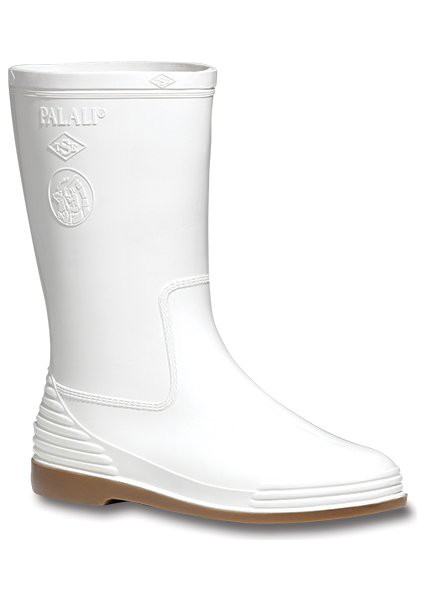 Palalı Pvc Çizme Beyaz