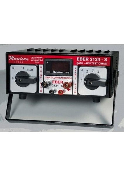 0V-40V AKÜ TEST CİHAZI (4 KADEMELİ) (100A/150A/200A/250A)