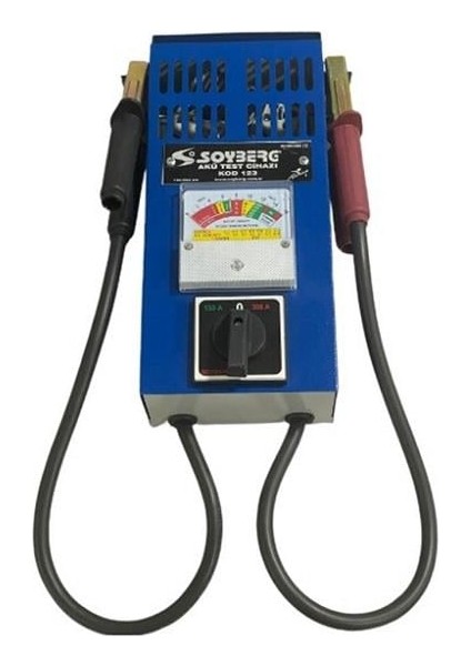 4V-36V AKÜ TEST CİHAZI (2 KADEMELİ) (150 A/300 A)