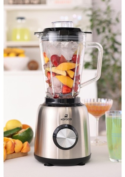 Inox 1.5 Lt Cam Hazneli Smoothie Blender, Buz Kırma, Kaydırmaz Ayaklar - 1000W fiyatları