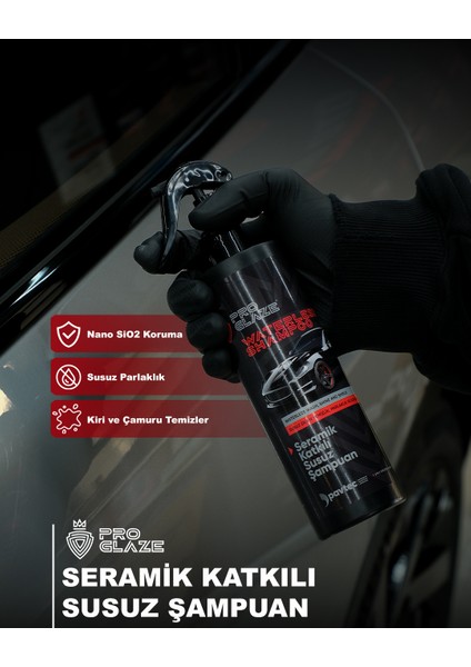 PROGLAZE Seramik Katkılı Susuz Şampuan fiyatları