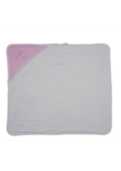 Başlıklı Love Rabbit Kız Bebek Soft Battaniye