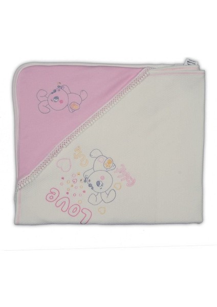 Başlıklı Love Rabbit Kız Bebek Soft Battaniye modelleri