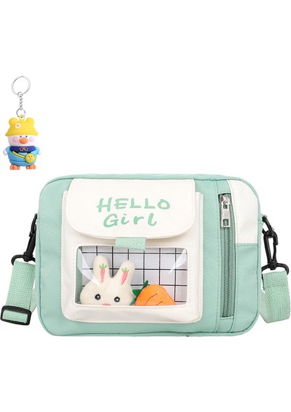Kanvas Çanta Kadın Crossbody Omuz Çanta (Yurt Dışından)