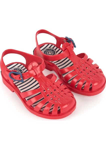 Meduse Sunray Carmin Sandals - Çocuk Sandalet Kırmızı modelleri