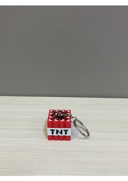 Minecraft Tnt Anahtarlık modelleri